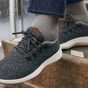 Allbirds Wool Runner (9M) - Rare! Leather like accents